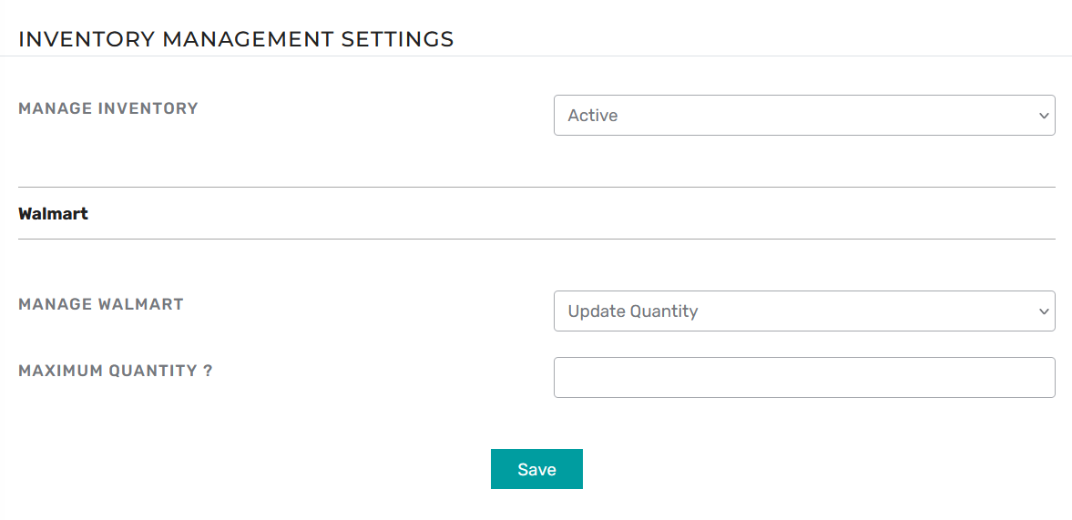 Walmart Inventory Management